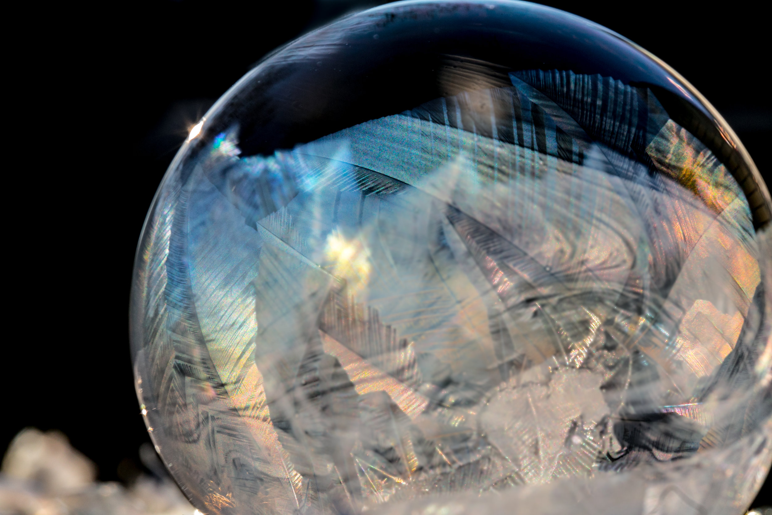 How To: Frozen Bubbles