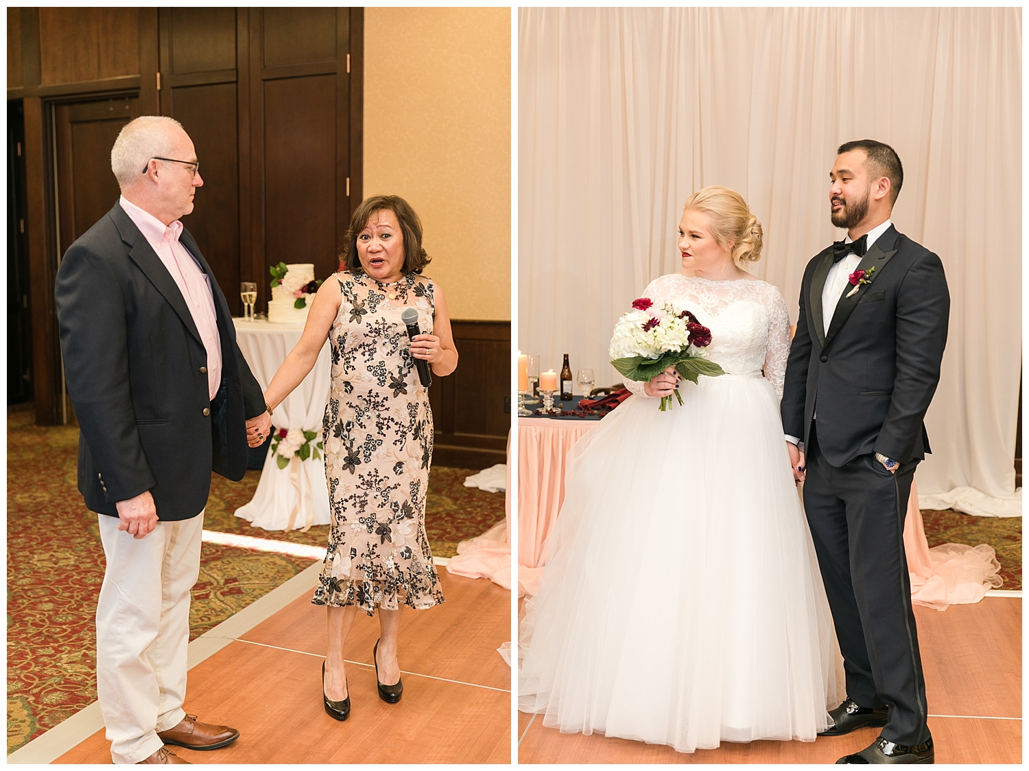  This is such a fun idea for weddings! All of the married couples come to the dance floor and the DJ will call out amounts of time until only the couple who has been married the longest remain standing. The couple then shares wisdom and knowledge on a successful marriage with the newlyweds! 